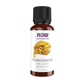 NOW botella frontal mostrando aceite de incienso, conveniente para aromaterapia