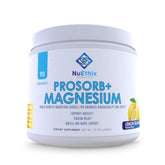 NuEthix Prosorb+ frente del envase mostrando 90 servicios y sabor Lemon Italian Ice