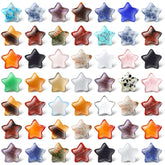 Nuenen vista frontal del surtido de estrellas, variedad y cantidad para proyectos