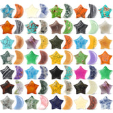 Nuenen paquete frontal con estrellas y lunas, variedad visual atractiva