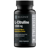 Nugenix envase frontal mostrando concentración y beneficio de rendimiento