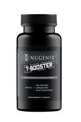 Nugenix T Booster vista frontal del envase para identificación rápida