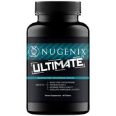 Nugenix bote frontal mostrando etiqueta y beneficios para confianza física