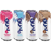 Nurii lata frente mostrando marca y beneficio de 30 g proteína