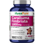 NusaPure frente del empaque mostrando cantidad y formato, confianza y tamaño
