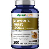 NusaPure vista frontal del frasco, formato vegano y práctico
