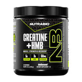 NutraBio envase frontal del producto con diseño claro y beneficio de fuerza