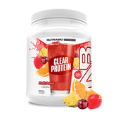 NutraBio envase frontal Fruit Punch mostrando diseño y beneficio refrescante