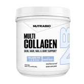 NutraBio envase frontal mostrando diseño y 40 servicios, facilidad de uso