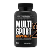 NutraBio envase frontal con diseño claro y lista de beneficios para deportistas