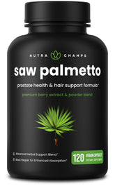 NutraChamps vista frontal del envase mostrando la fórmula extra strength y beneficios