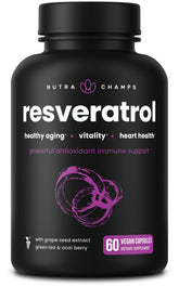 NutraChamps envase frontal mostrando 60 cápsulas y alta potencia