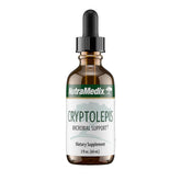 NutraMedix frasco delantero del extracto Cryptolepis, presentación líquida concentrada