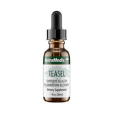 NutraMedix frasco Teasal frontal mostrando diseño y conveniencia