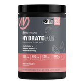 NutraOne HydrateOne frente del empaque mostrando stick packs y beneficio práctico