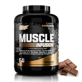 Nutrex Research empaque frontal del polvo chocolate whey mostrando presentación y beneficio proteína