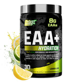 Nutrex Research envase frontal mostrando sabor limón lima y beneficios