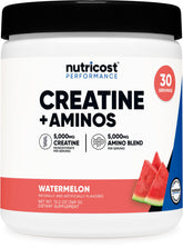 Nutricost envase frontal Watermelon mostrando la marca y beneficios claros