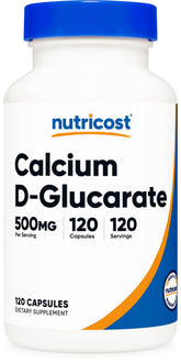 Nutricost frasco delantero mostrando etiqueta y beneficios claros