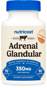 Nutricost frasco frontal mostrando el envase y facilidad de almacenamiento