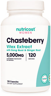 Nutricost frasco frontal mostrando diseño y cantidad, confianza en calidad