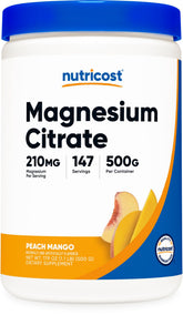 Nutricost bote frontal mostrando el envase y beneficio de dosificación fácil