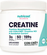 Nutricost bote frontal mostrando etiqueta y beneficios rápidos