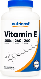 Nutricost frasco delantero mostrando etiqueta clara y beneficio de pureza