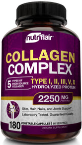NutriFlair frasco frontal mostrando diseño y cantidad, transmite confianza