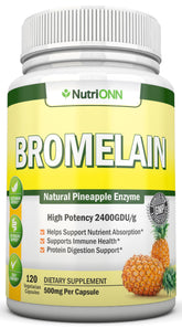 NutriONN frasco frontal mostrando 120 cápsulas y marca, beneficio confianza