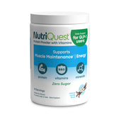 NutriQuest frente del empaque mostrando etiqueta y beneficio proteico