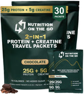 Nutrition On The Go sobre frontal mostrando marca y conveniencia