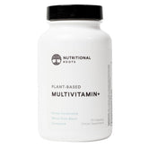 Nutritional Roots frasco frontal mostrando envase y diseño claro