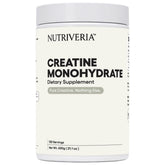 Nutriveria frasco frontal mostrando la marca y beneficio de pureza