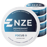 NZE lata frontal con pouches, presenta diseño claro y beneficios