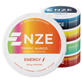 NZE lata frontal mostrando diseño y conveniencia