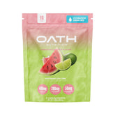 OATH NUTRITION empaque frontal mostrando sabor Watermelon Lime y conveniencia