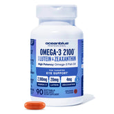 Oceanblue frente del empaque mostrando frasco y softgels, claridad y confianza