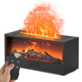 Omnexa vista frontal del difusor chimenea que ambienta con estética segura