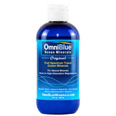 OmniBlue botella frontal mostrando diseño y volumen, facilita identificación