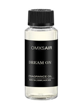 omxsair frasco frontal mostrando diseño y beneficio de elegancia