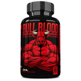 ONL Bull Blood frontal del envase mostrando diseño y cantidad 60 ct, efecto confianza