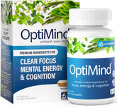 optimind frente del envase mostrando diseño y beneficio de enfoque