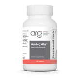 Optimox Androvite frasco frontal mostrando diseño y cantidad, beneficio: claridad del producto