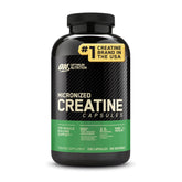 Optimum Nutrition caja frontal del producto mostrando el envase y beneficios