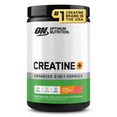 Optimum Nutrition envase frontal mostrando sabor naranja maracuyá y beneficios