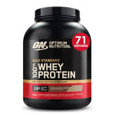 Optimum Nutrition envase frontal mostrando tamaño y sabor