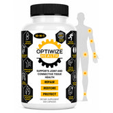 OptiWize frasco frontal mostrando diseño y cantidad, transmite confianza