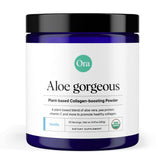 Ora Organic envase frontal y ventaja de ingredientes veganos