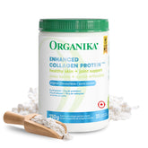 Organika envase frontal mostrando el producto y beneficios visibles